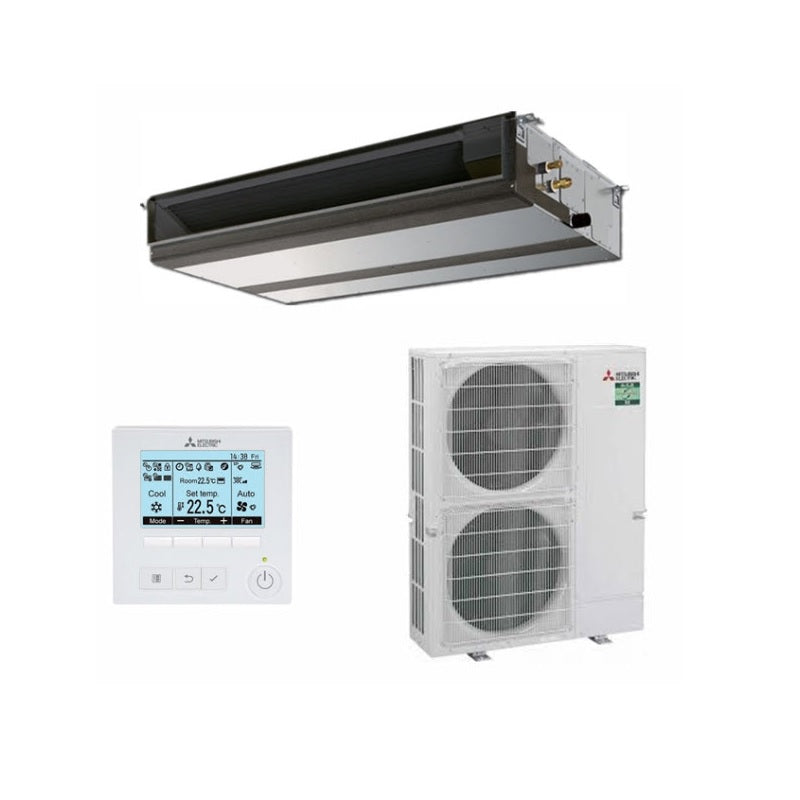 Mitsubishi Electric 12.5kW Low Profile Ducted System PEAD-M125JAA / PUZ-M125VKA-A.TH